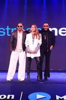 Jackie Shroff, Suniel Shetty and Anusha Dandekar attend the launch of Amazon MX Player’s slate of shows for 2025 like Hip Hop India, Hunter 2, etc.