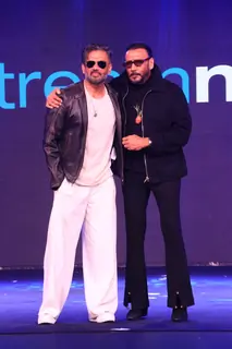 Jackie Shroff and Suniel Shetty attend the launch of Amazon MX Player’s slate of shows for 2025 like Hip Hop India, Hunter 2, etc.