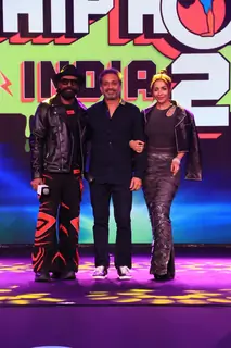 Malaika Arora and Remo Dsouza attend the launch of Amazon MX Player’s slate of shows for 2025 like Hip Hop India, Hunter 2, etc.