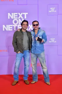 Saif Ali Khan and Siddharth Anand Grace The Red Carpet of Next on Netflix slate launch 2025 Event