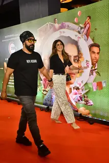 Shilpa Shetty and Raj Kundra grace the the premiere of Mrs.