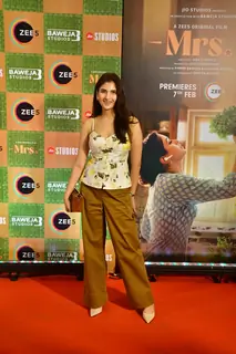 Shivani Raghuvanshi grace the premiere of Mrs.