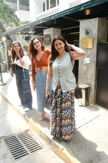 Amruta Khanvilkar and Neha Pendse snapped in the city