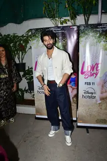 Vardhan Puri grace the Screening of Bobby and Rishi ki love story