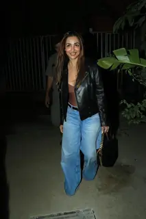 Malaika Arora snapped in the city