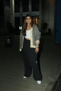 Ananya Birla snapped in the city