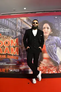 Ranveer Singh grace the premiere of Dhoom Dhaam