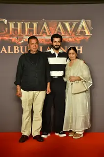 Sunny Kaushal and Sham Kaushal snapped at Chhaava Album Launch