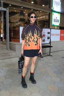 Shruti Haasan snapped in the city