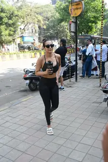 Malaika Arora snapped in the city