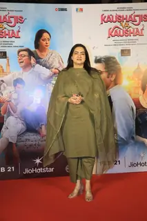 Celebrities attend the premiere of Kaushaljis VS Kaushal