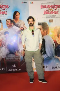 Celebrities attend the premiere of Kaushaljis VS Kaushal
