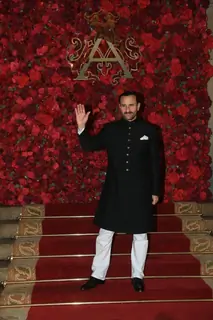 Saif Ali Khan attend Aadar Jain and Alekha Advani’s wedding ceremony