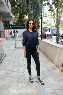 Esha Gupta snapped in the city