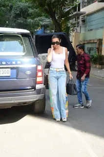 Malaika Arora snapped in the city