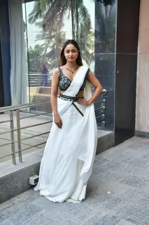 Tridha Choudhury snapped Promoting Aashram 3 Part 2