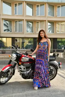 Shivani Raghuvanshi snapped promoting upcoming series 'Dupahiya'