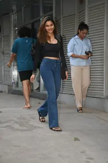 Saiee Manjrekar snapped in the city