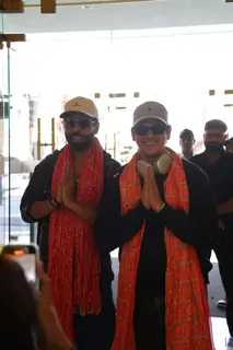 Vijay Varma and Abhishek Banerjee arrive in Jaipur for the IIFA Digital Awards 2025