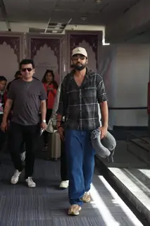 Vijay Varma and Abhishek Banerjee arrive in Jaipur for the IIFA Digital Awards 2025