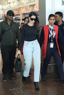 Nora Fatehi arrive in Jaipur for the IIFA Digital Awards 2025