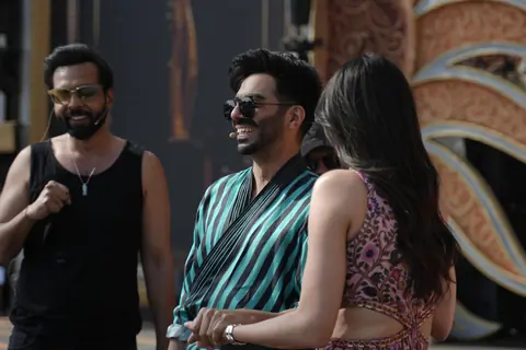 Aparshakti Khurana and Abhishek Banerjee snapped rehearsing for IIFA Awards 2025