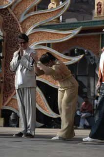 Jaideep Ahlawat, Vijay Varma and Nimrat Kaur snapped rehearsing for IIFA Awards 2025