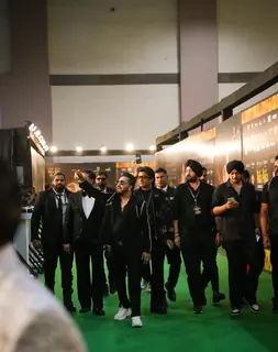 Mika Singh  grace the red carpet on Day 2 of the IIFA Awards 2025