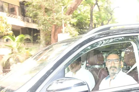 Ajay Devgn snapped leaving Ayan Mukherjee's house