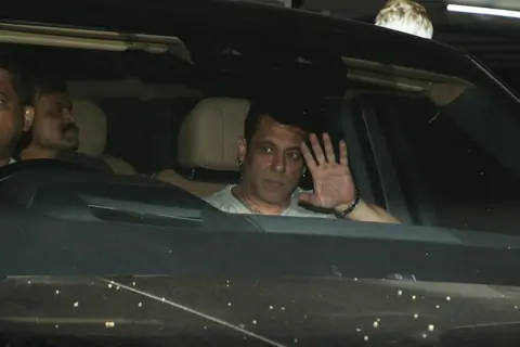 Salman Khan snapped in the city