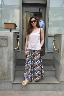 Neha Pendse snapped in the city