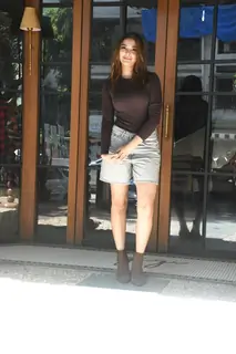 Saiee Manjrekar snapped in the city