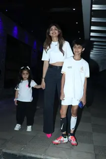 Shilpa Shetty  snapped in the city