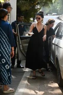 Tara Sutaria  snapped in the city