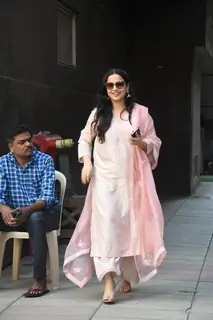 Vidya Balan  snapped in the city