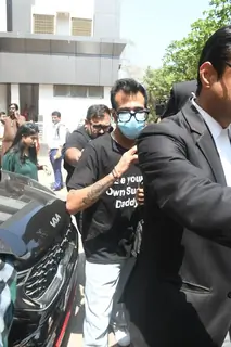 Yuzvendra Chahal arrive at the Bandra Family Court