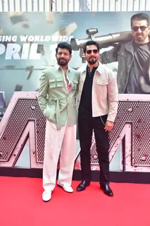 Randeep Hooda and Vineet Kumar Singh celebrates his birthday with media