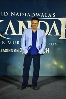 Salman Khan attends Sikandar trailer launch