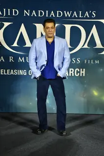 Salman Khan attends Sikandar trailer launch