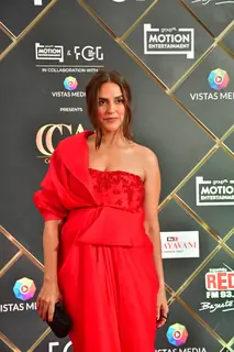 Neha Dhupia grace the Critics Choice Awards 2025