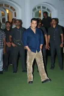 Salman Khan snapped in Bandra