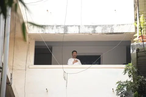 Aamir Khan snapped on Eid