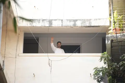 Aamir Khan snapped on Eid