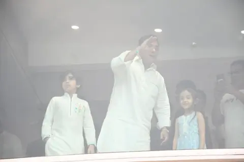 Salman Khan snapped on Eid