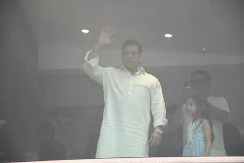 Salman Khan snapped on Eid