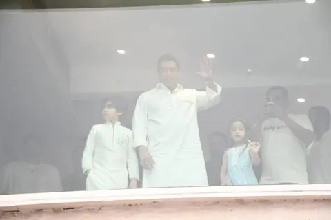 Salman Khan snapped on Eid