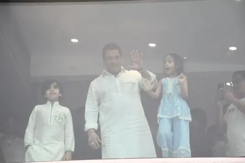 Salman Khan snapped on Eid