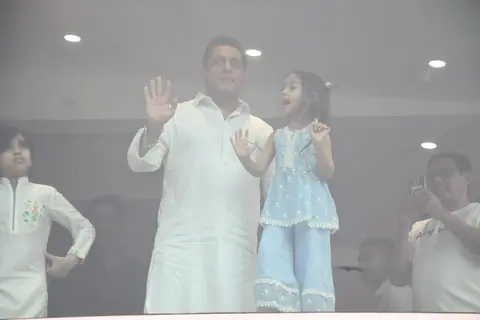 Salman Khan snapped on Eid