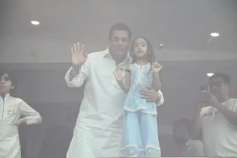 Salman Khan snapped on Eid