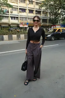Malavika Mohanan snapped in the city